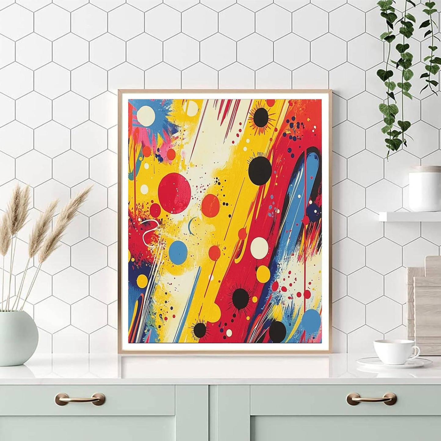 Joan Miró Inspired The Essence Of Imagination  Number Painting