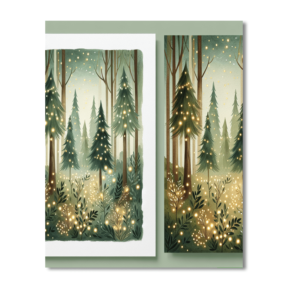 Mystical Forest Haven Paint By Color