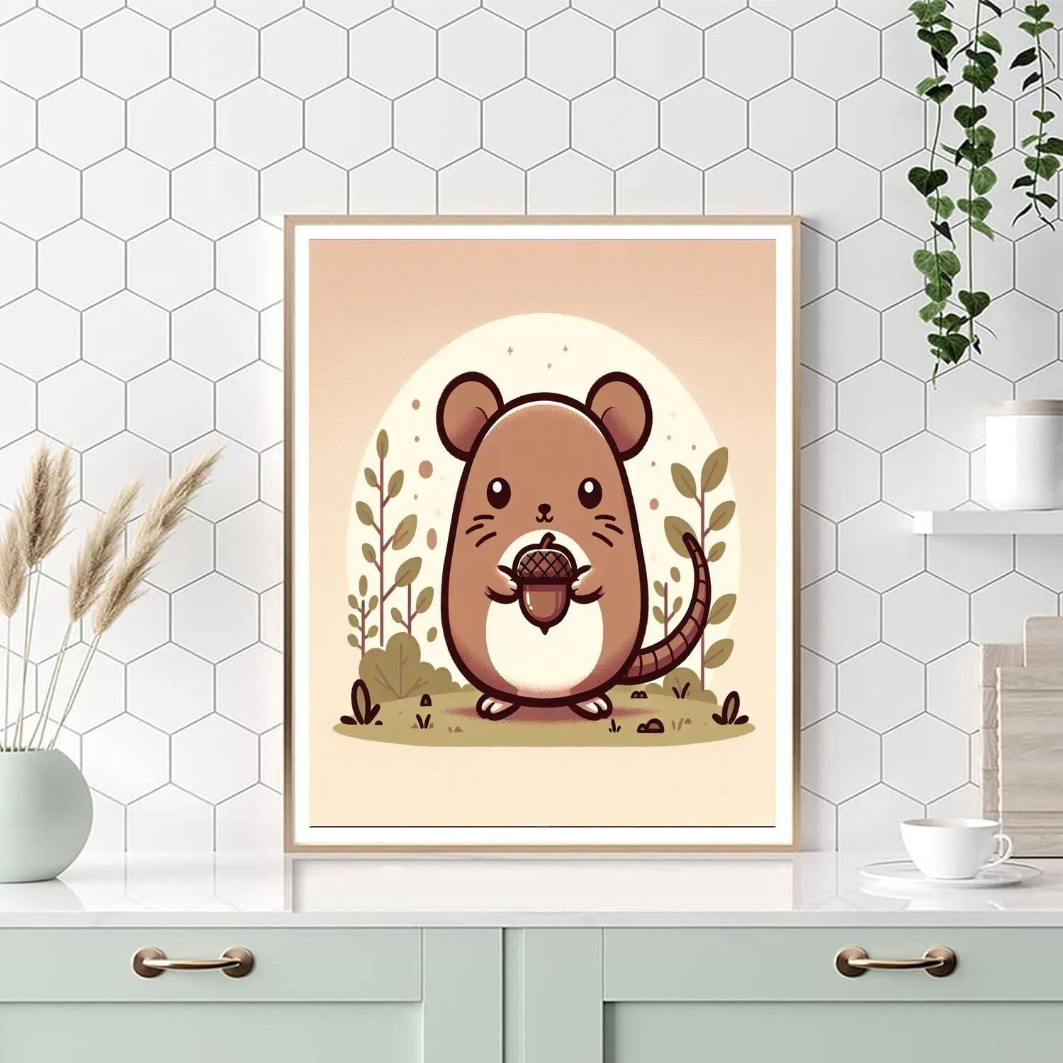 Vivid Vole Numbered Painting Kits