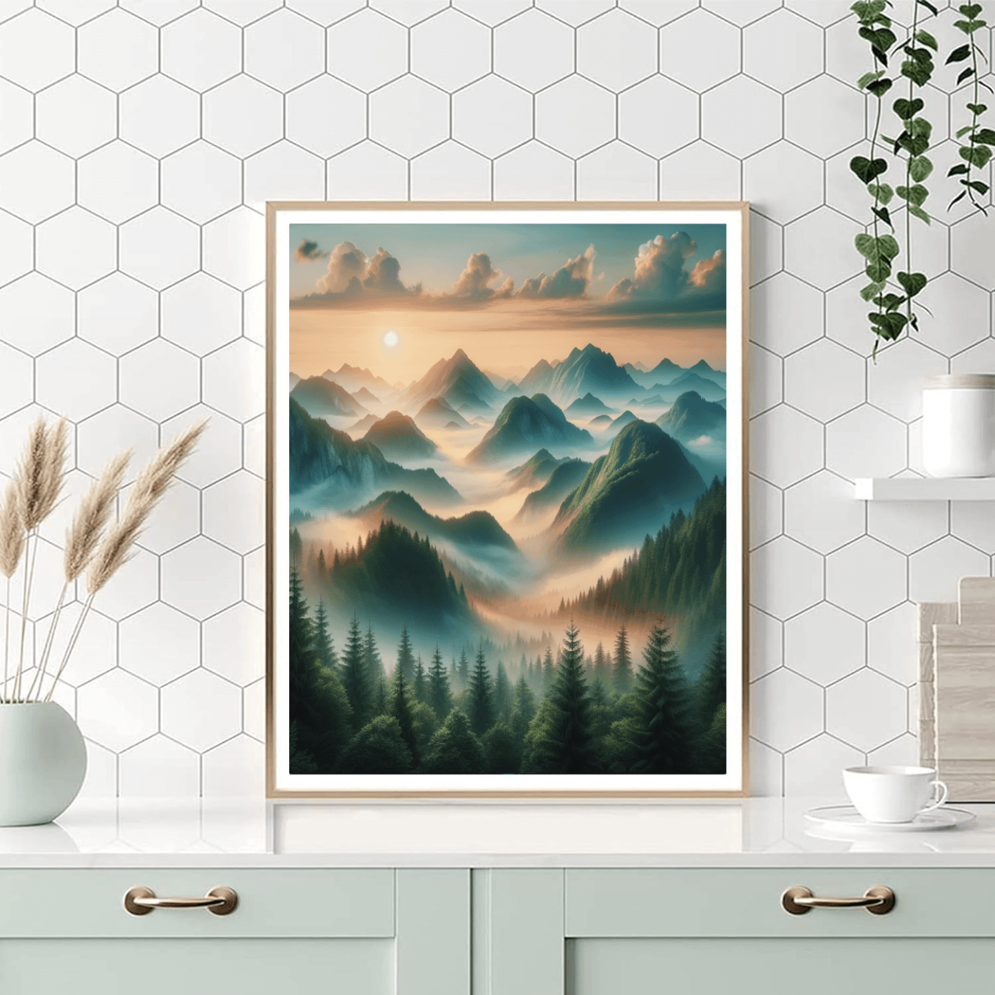 Mountain Melody Numbered Painting Kits