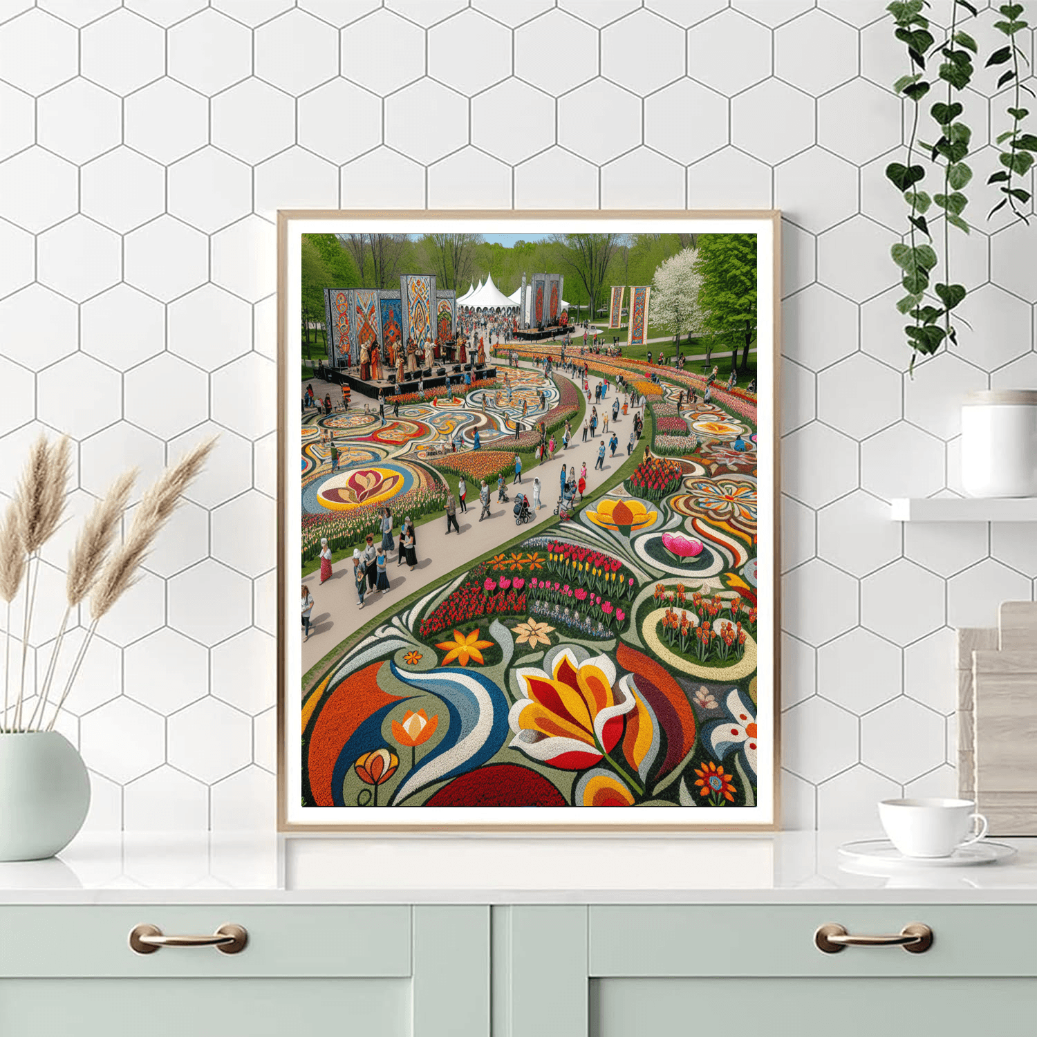 Tulip Festival - Ottawa, Canada Paint By Number