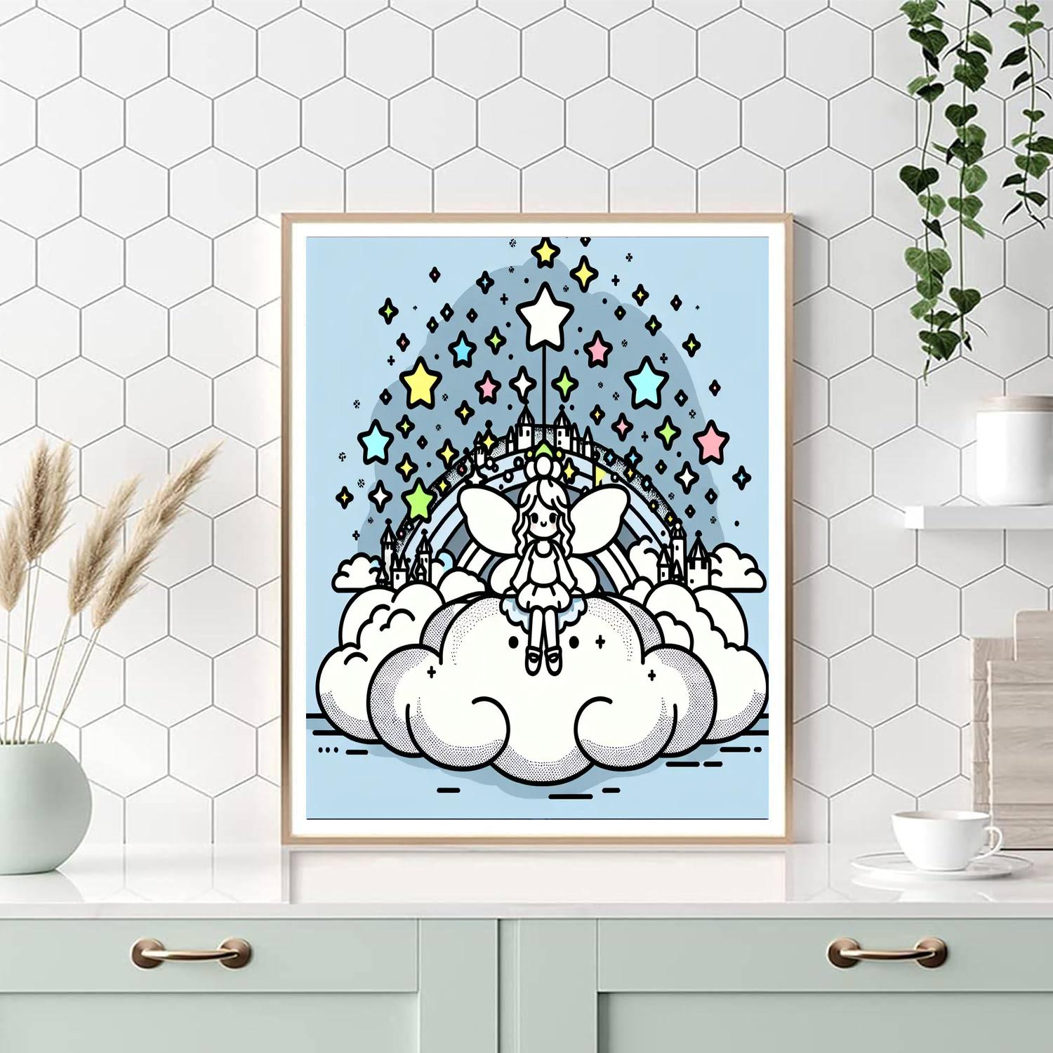 Dreamland Fairy Tale Paint By Numbers Art