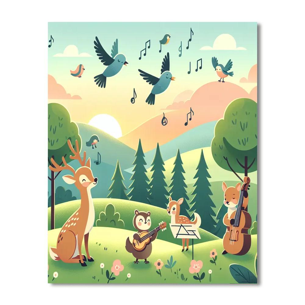 Harmony Hill Symphony Paint By Numbers Art