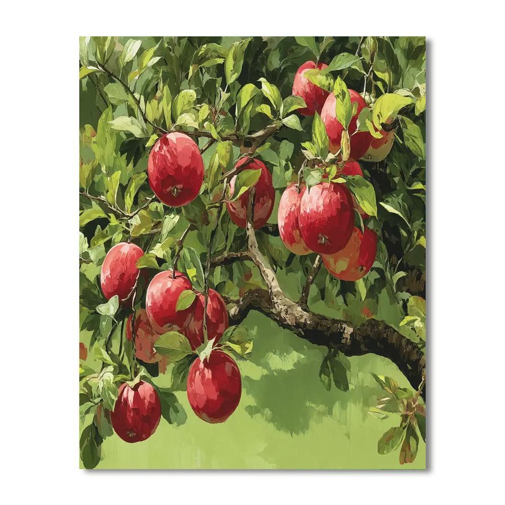 Mother's Day At The Orchard Number Painting