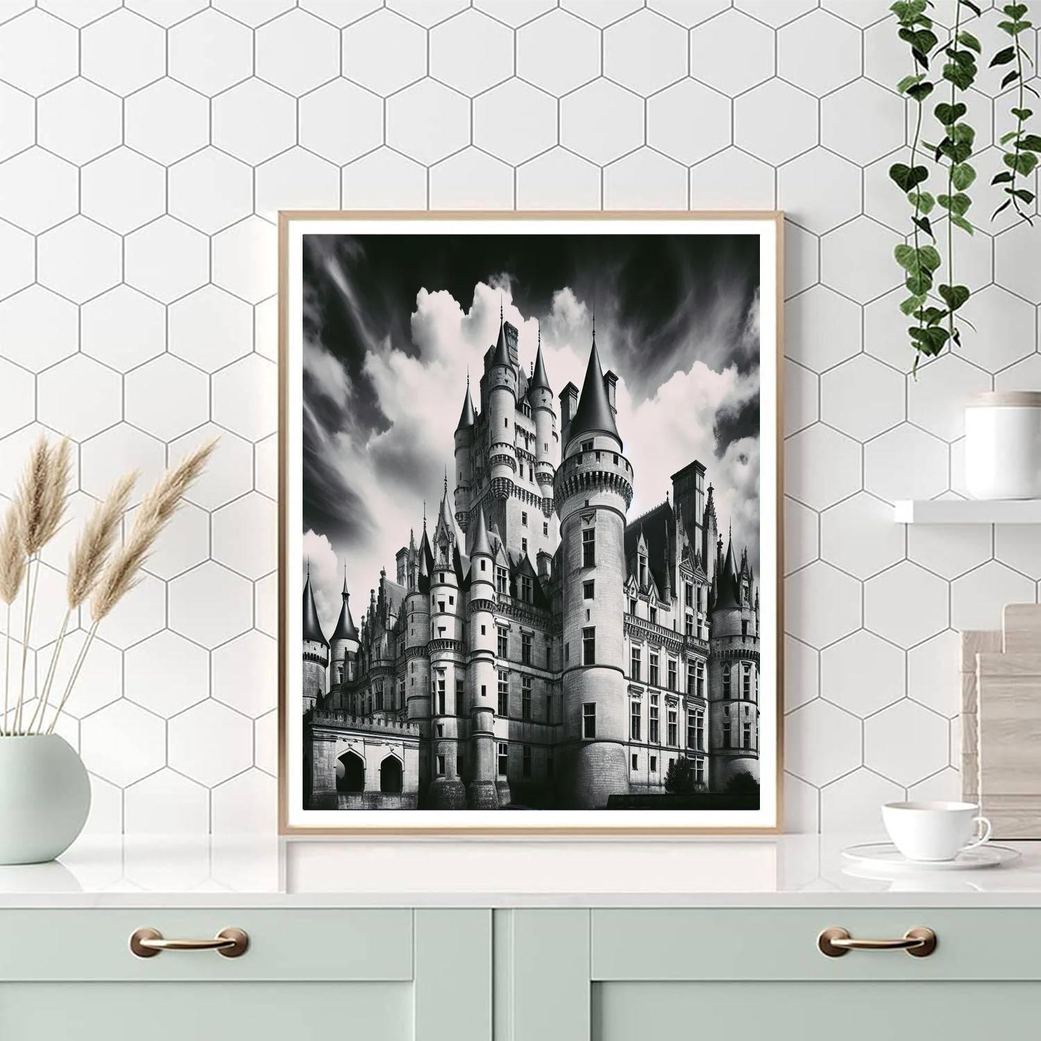 Medieval Castle Paint By Numbers Kits