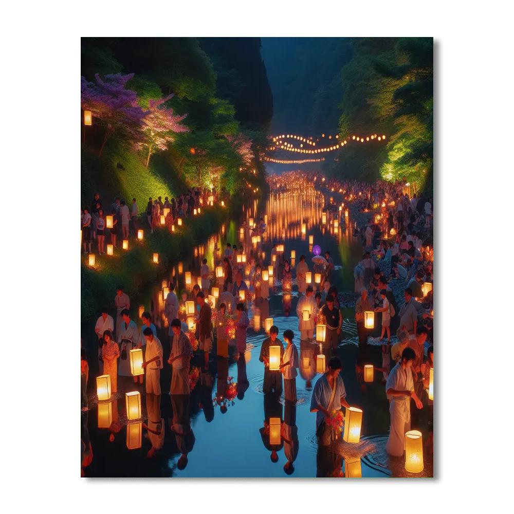 Festival Of The Lost - New Zealand Paint By Color