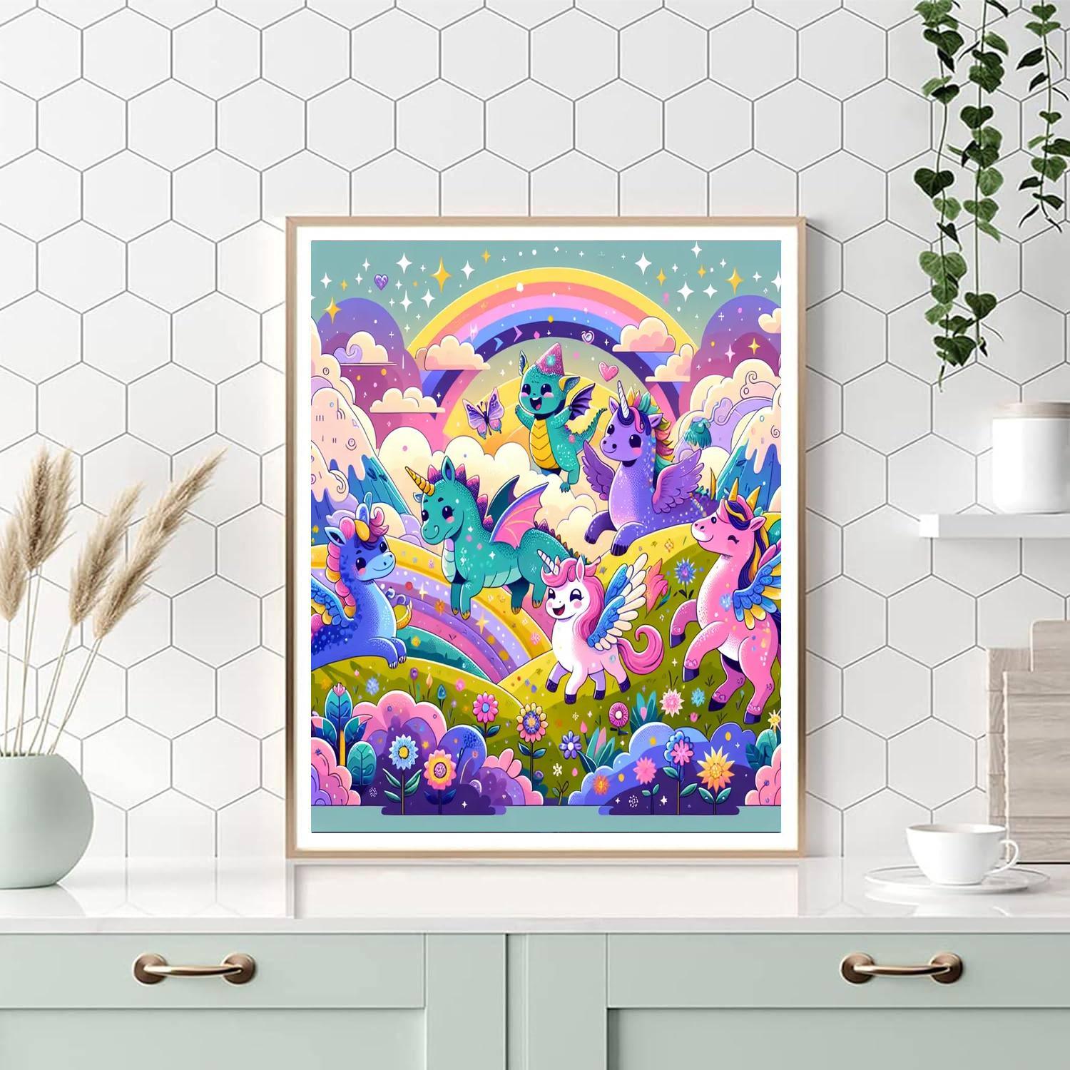 Funky Fantasy Adventure Paint By Numbers Kits