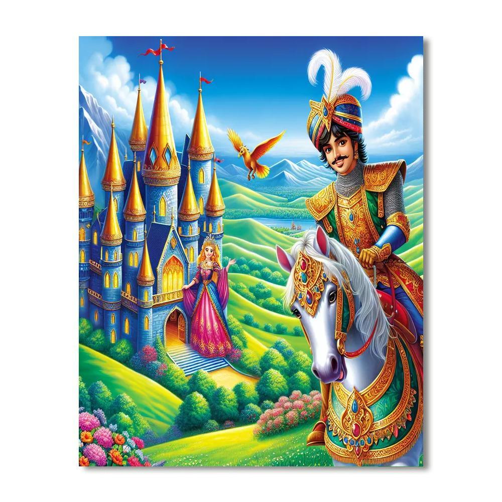 Magical Fairy Tale Quest Painting By Numbers Kit