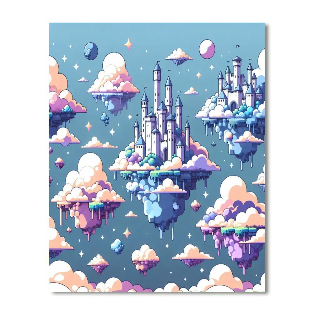 Floating Fantasy Paint By Numbers Art