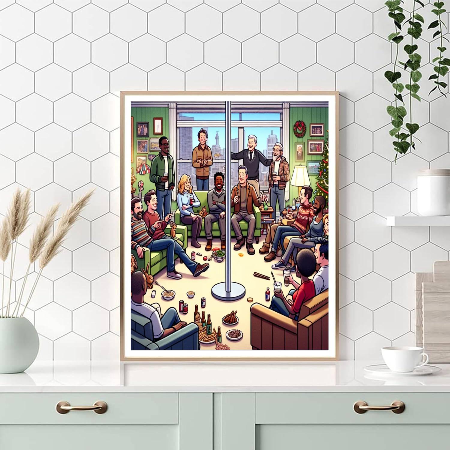 Festivus For The Rest Of Us - Usa Paint By Color