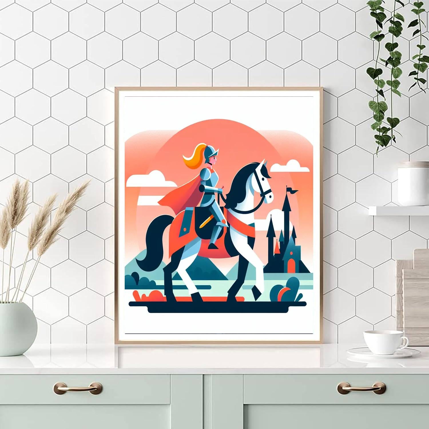 Knight’s Quest Adventure Numbered Painting Kits