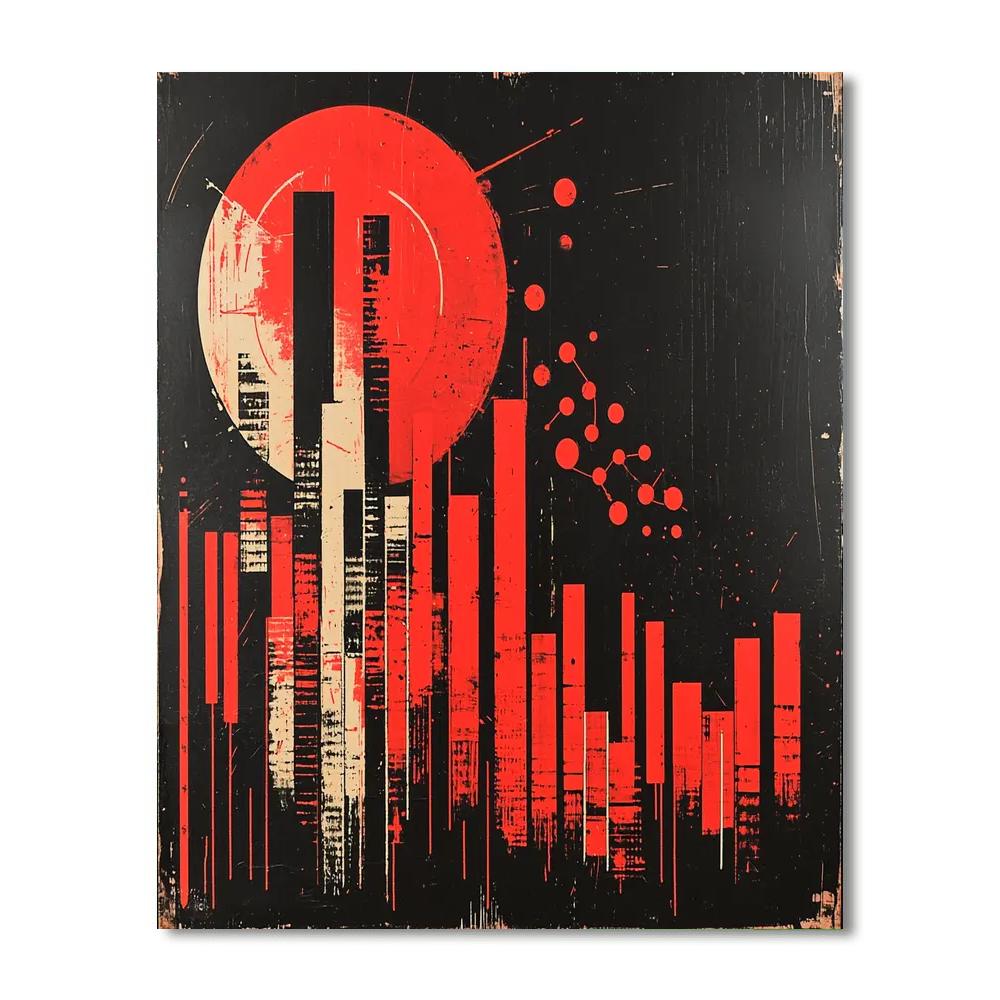 Banksy Inspired The Price Of Progress  Paint By Number