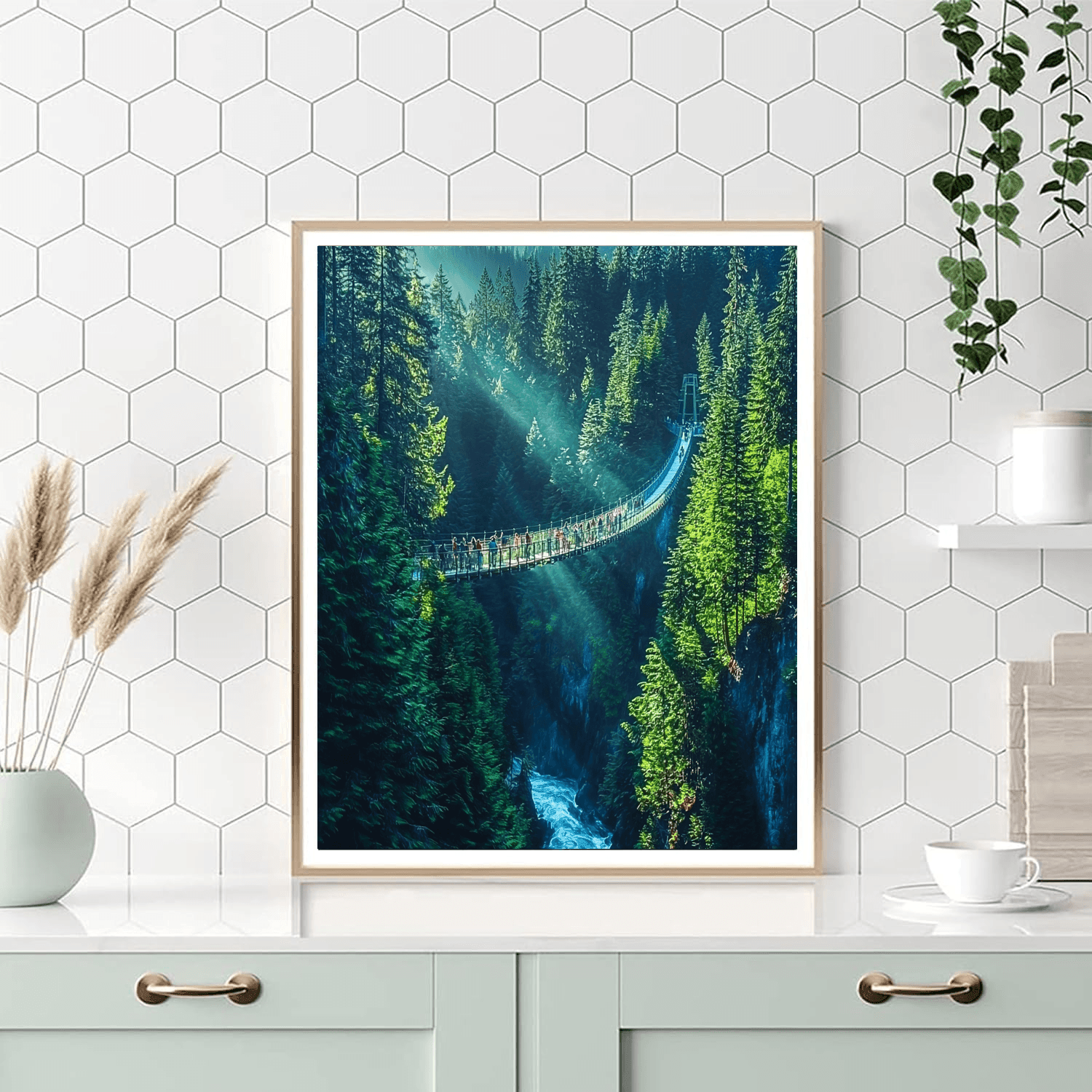 Capilano Suspension Bridge Park - Vancouver Numbered Painting Kits