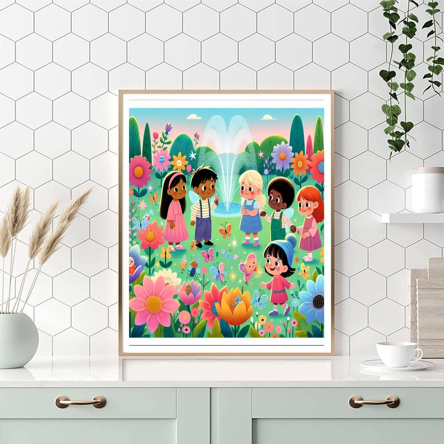 Enchanted Garden Quest Paint By Color