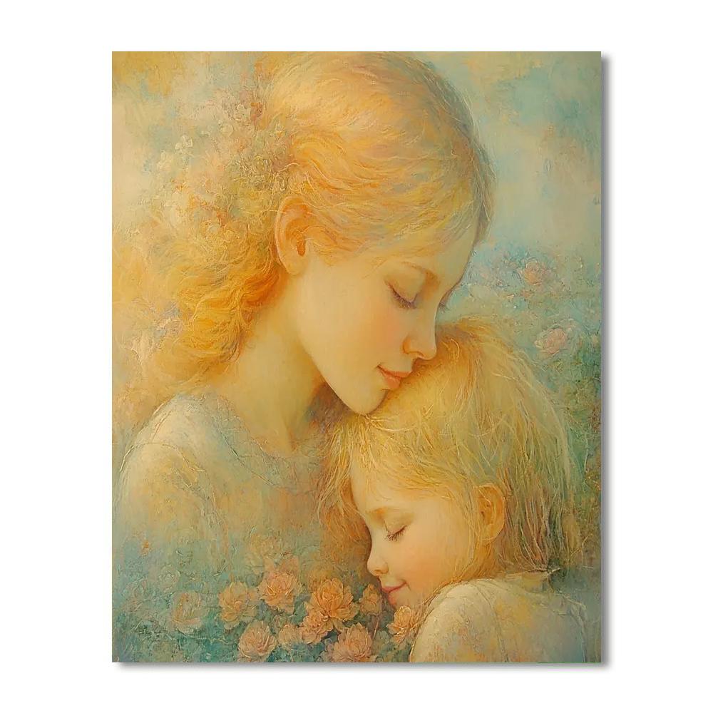 A Mother's Caress Paint By Numbers Kits