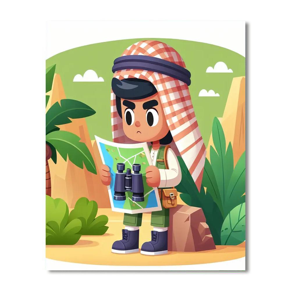 Jungle Explorer Paint By Number