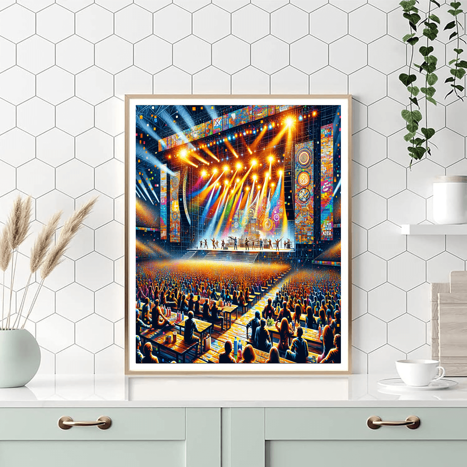 International Festival Of Arts - Singapore Painting Number Kit