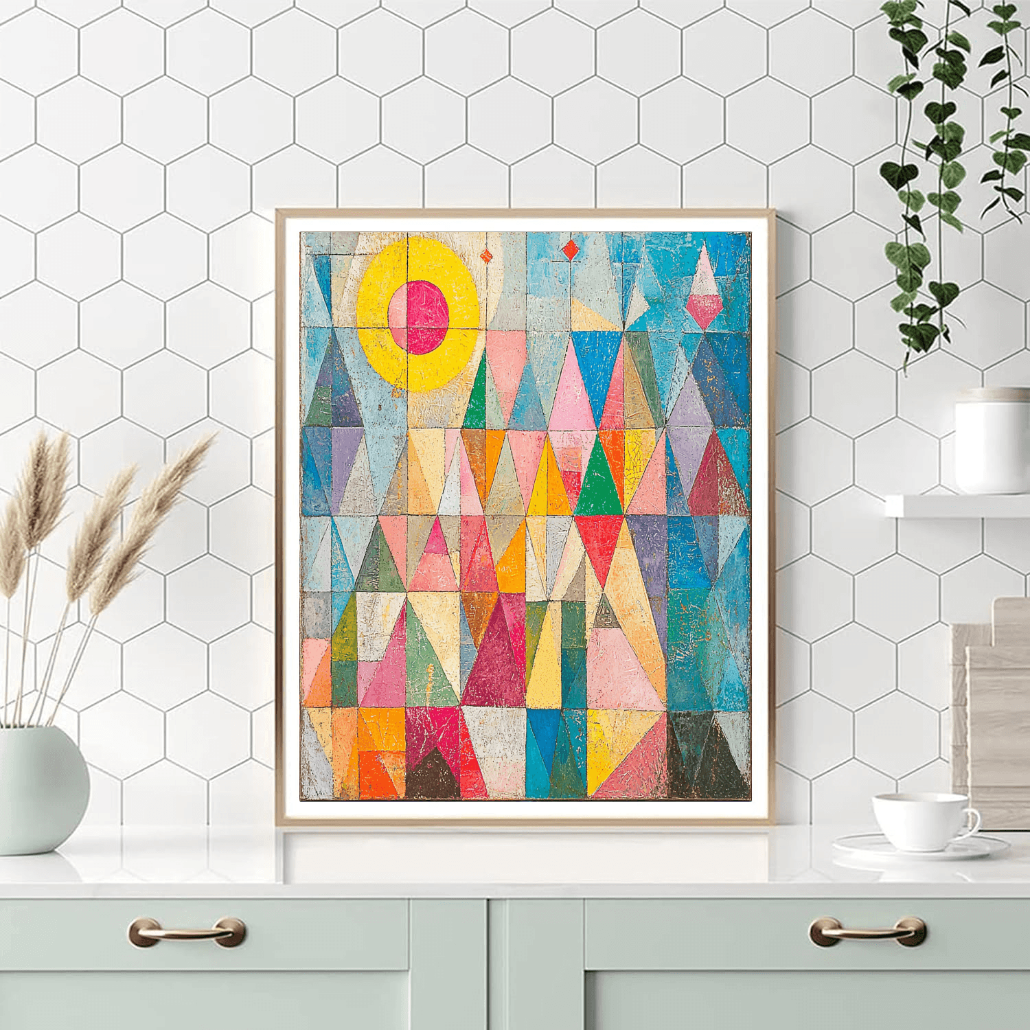 Paul Klee Inspired Patterns Of Whimsy  Paint By Numbers Kits