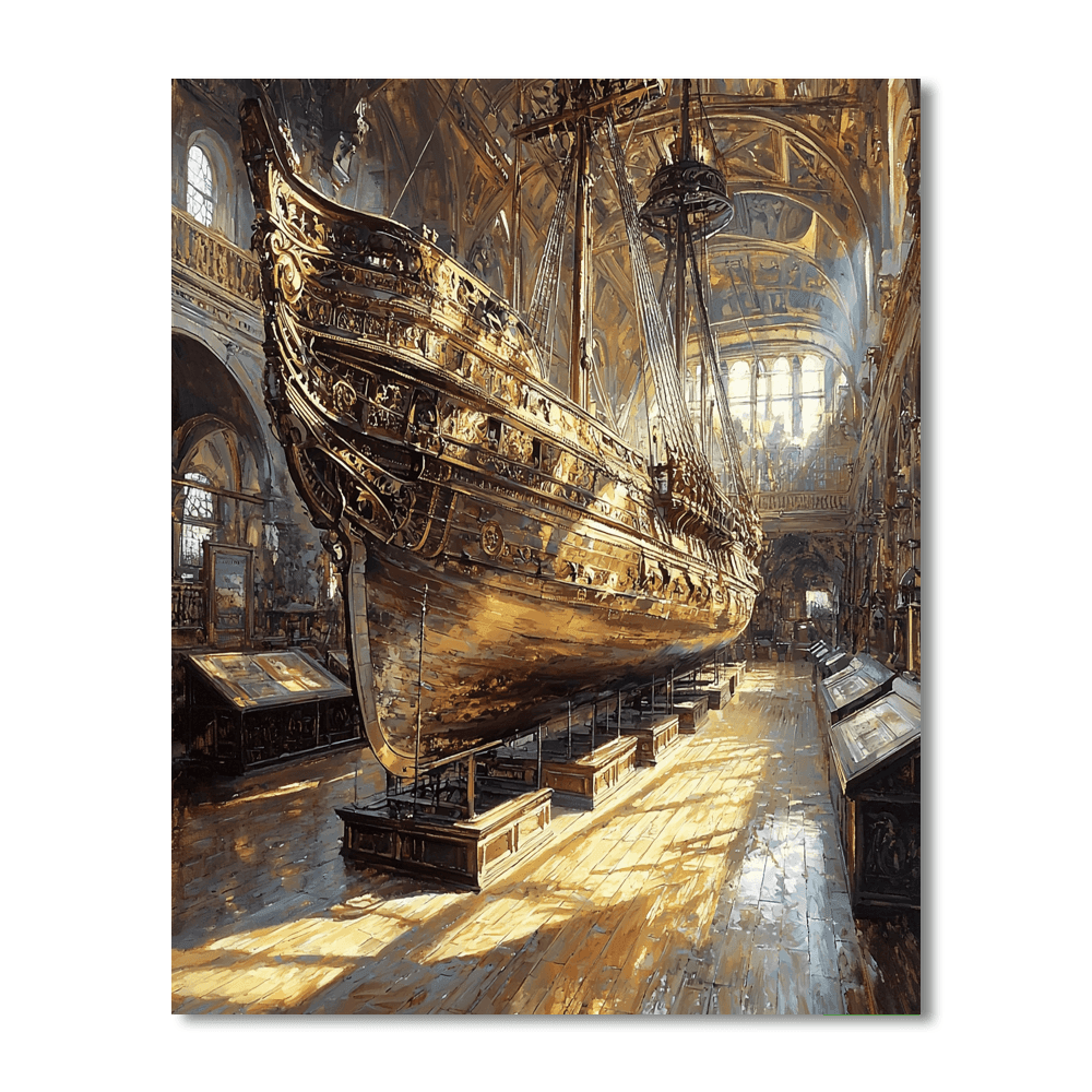 Vasa Museum - Stockholm Painting Number Kit