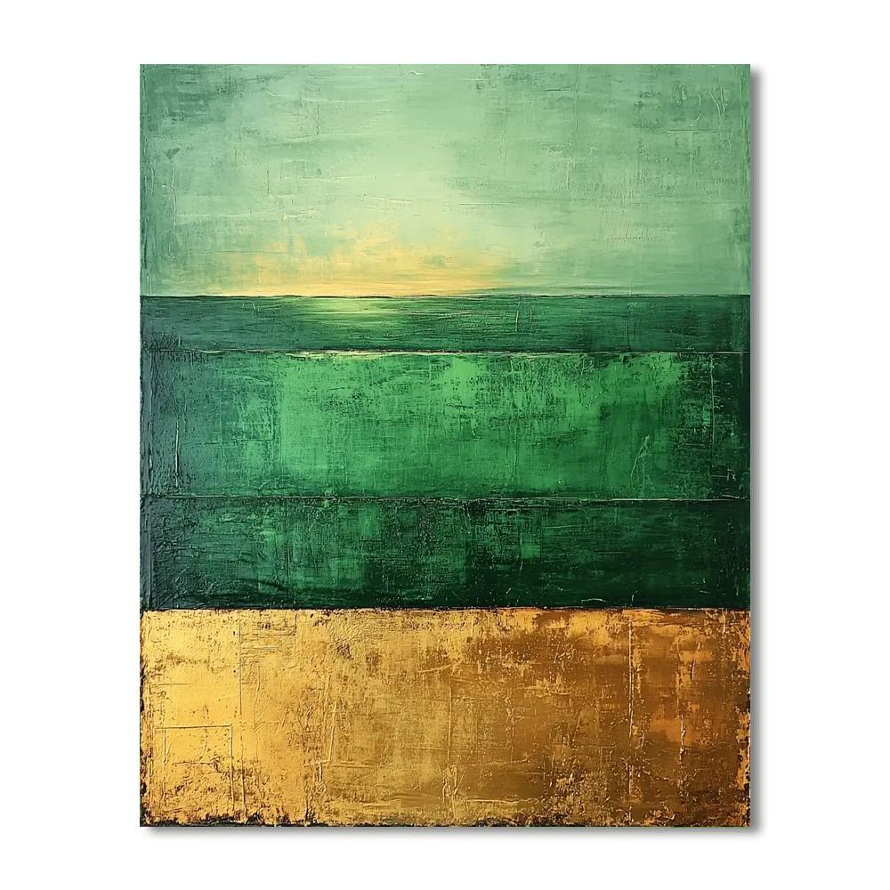 Mark Rothko Inspired Horizon Of Thoughts  DIY Paint By Numbers