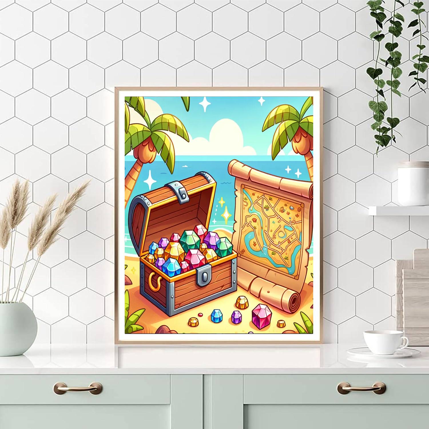 Timeless Treasure Paint By Numbers Art