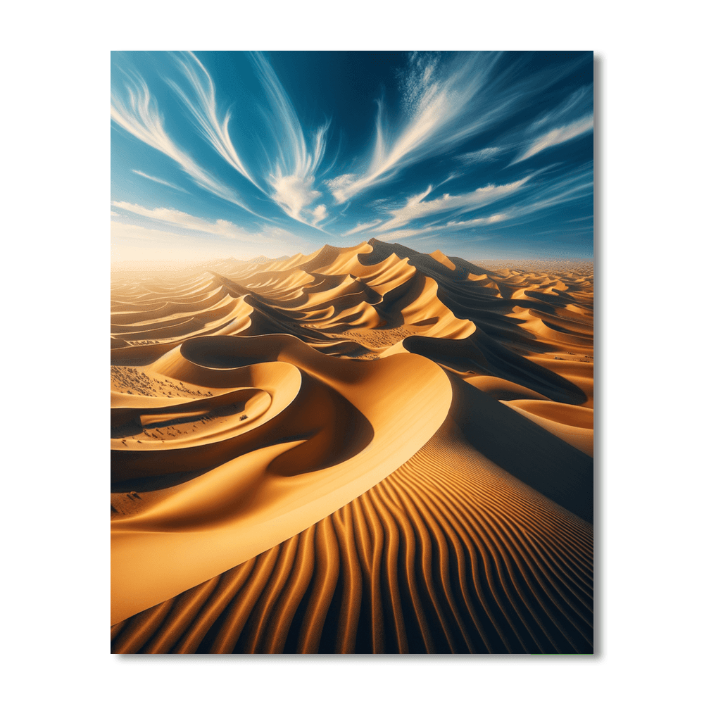 Adventure In The Sahara Paint By Number