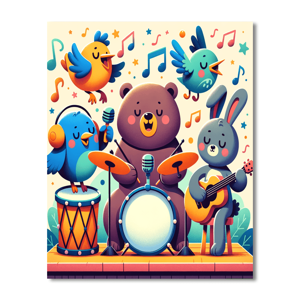 Magic Of Music Paint By Color