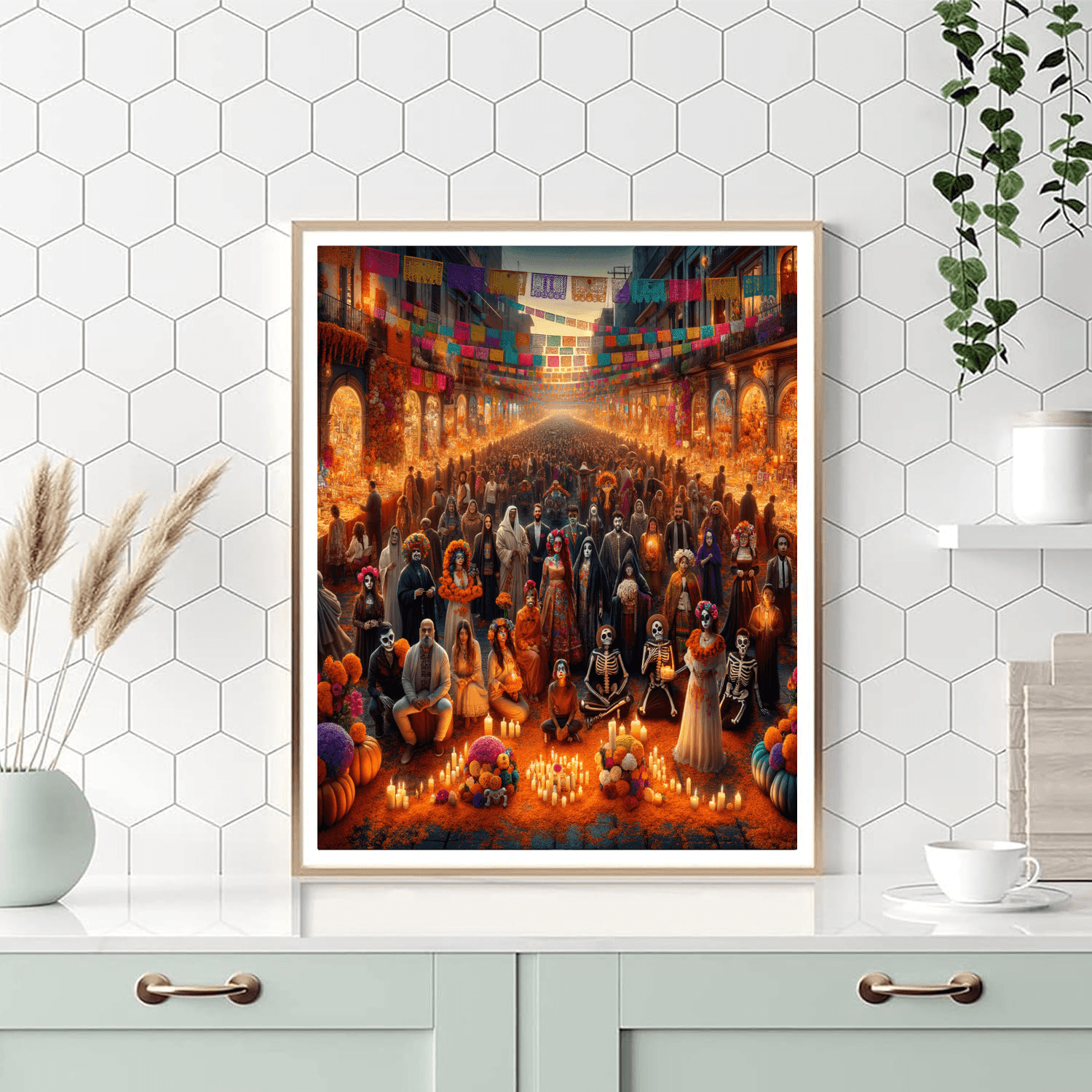 Day Of The Dead Paint By Number