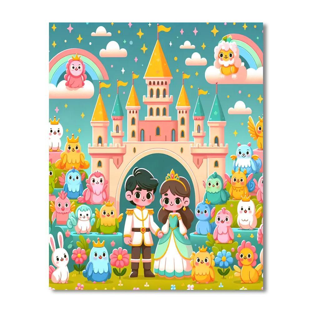 Fairytale Adventure Book Painting By Numbers Kit