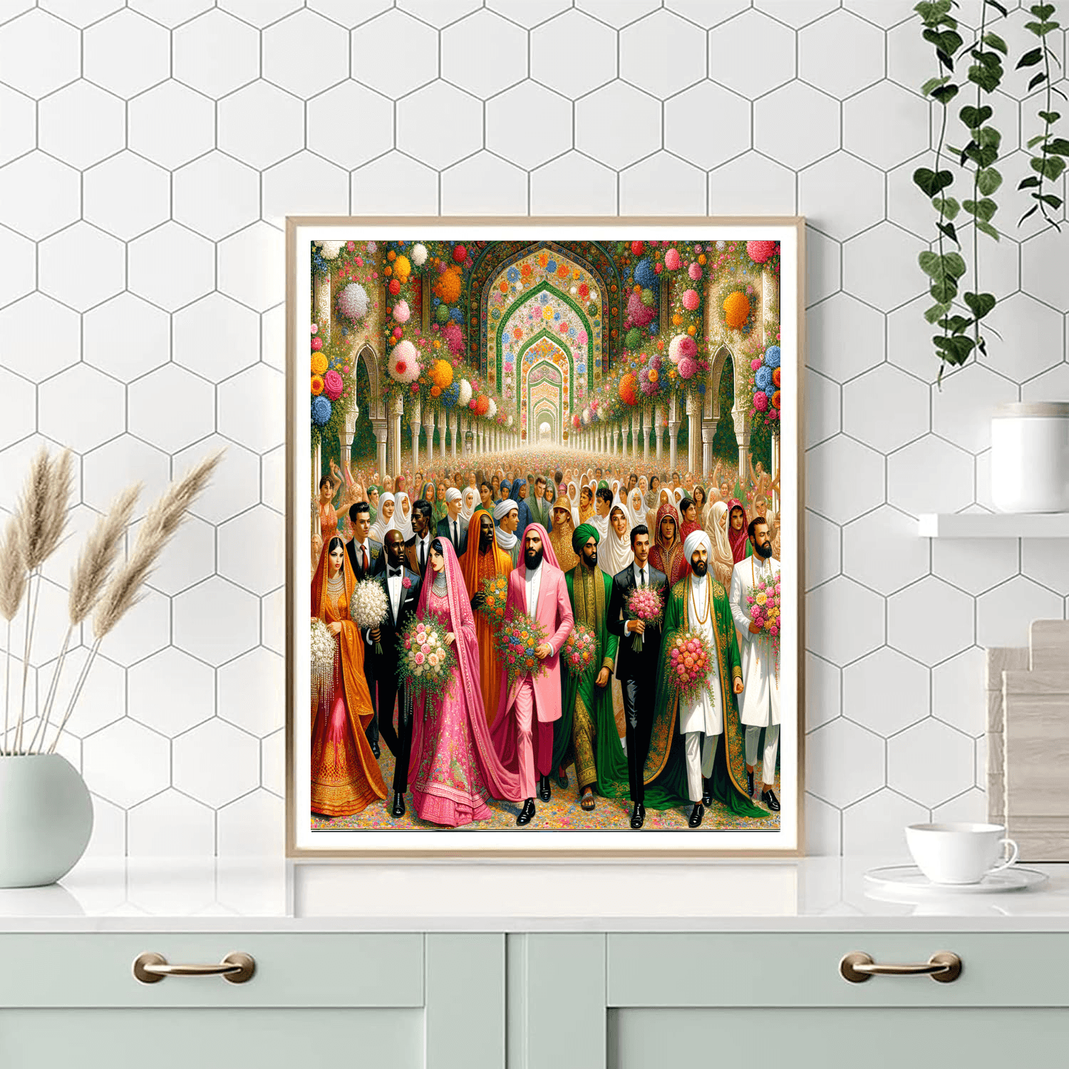 Flores De Mayo - Philippines Number Painting