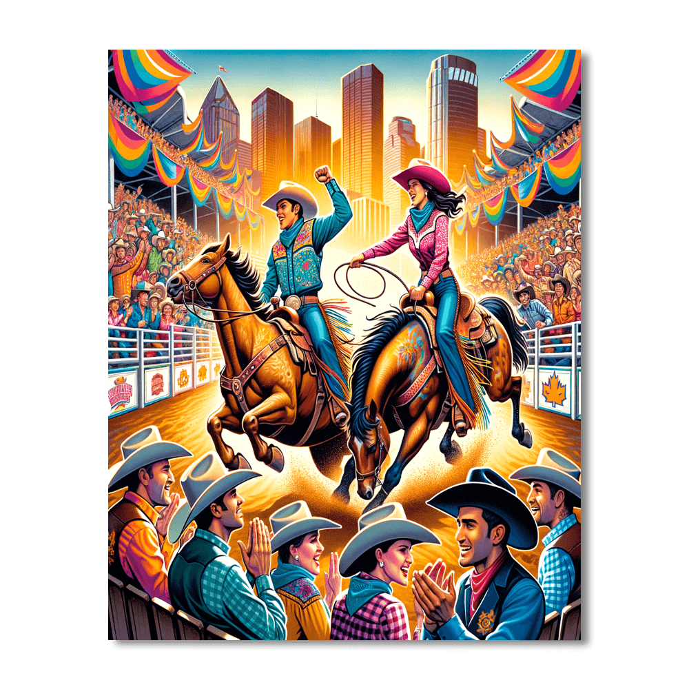 Calgary Stampede - Calgary, Canada Paint By Number