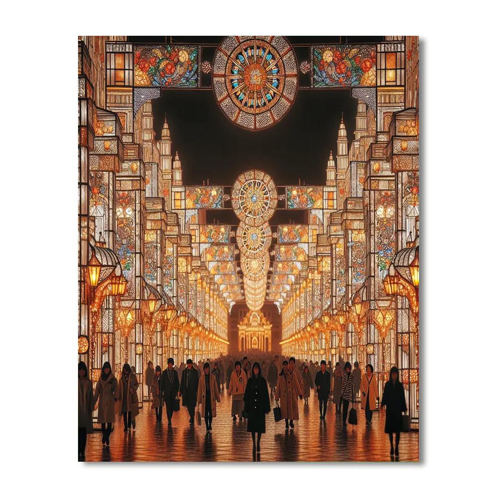 Kobe Luminarie Paint By Numbers