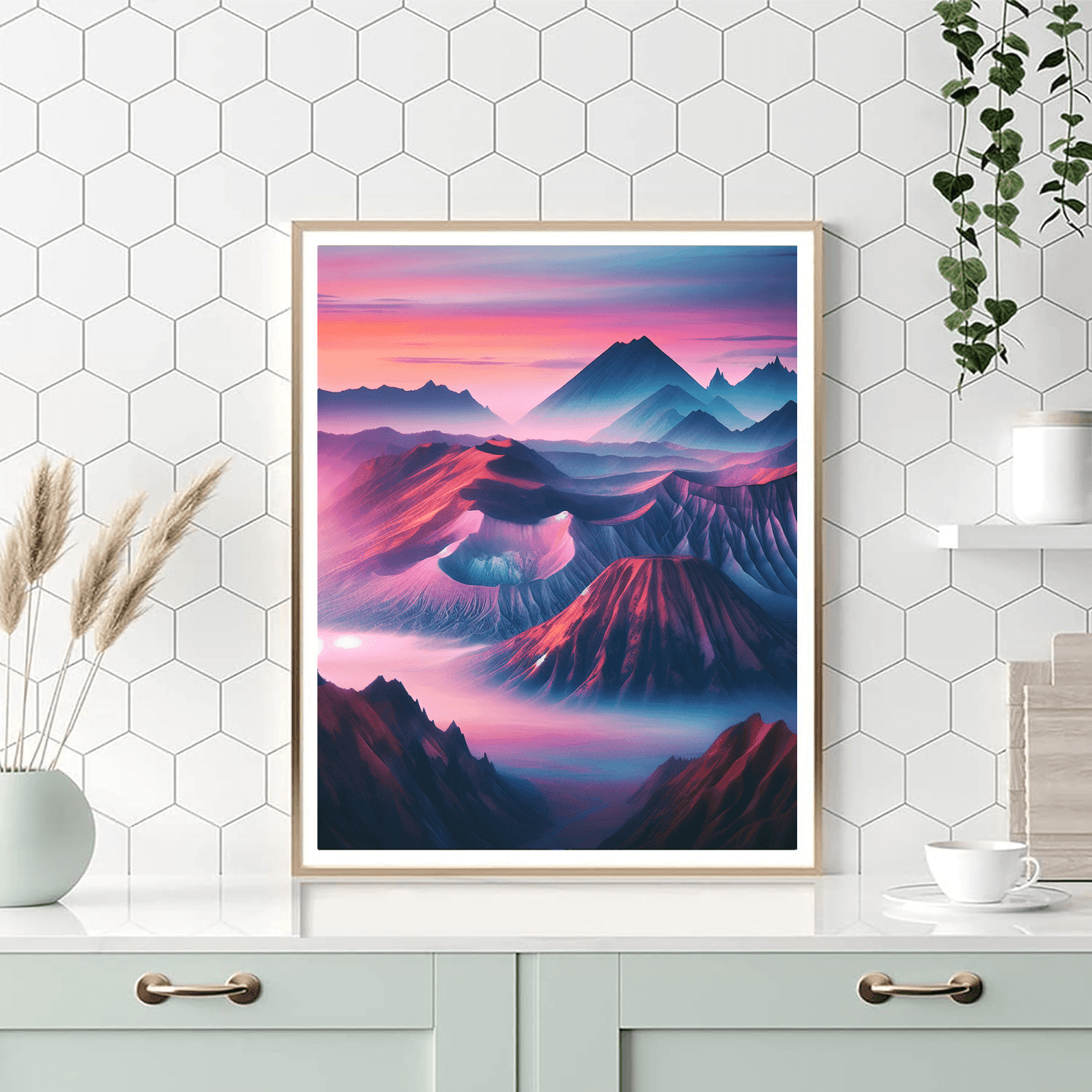 Ethereal Mountain Dream Paint By Numbers Kits