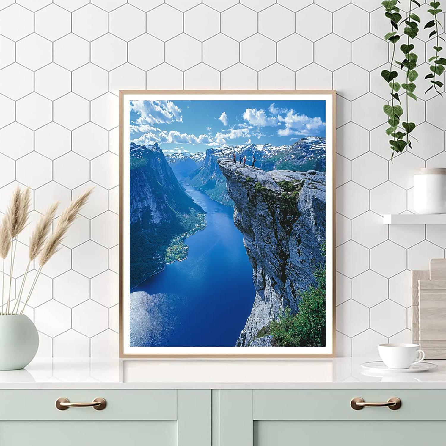 Trolltunga - Vestland Number Painting