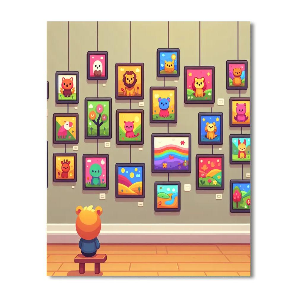 Mini Masterpieces Paint By Numbers Art