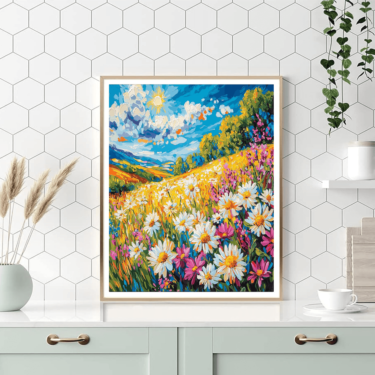 Vincent Van Gogh Inspired Fields Of Joy  Paint By Numbers Kits