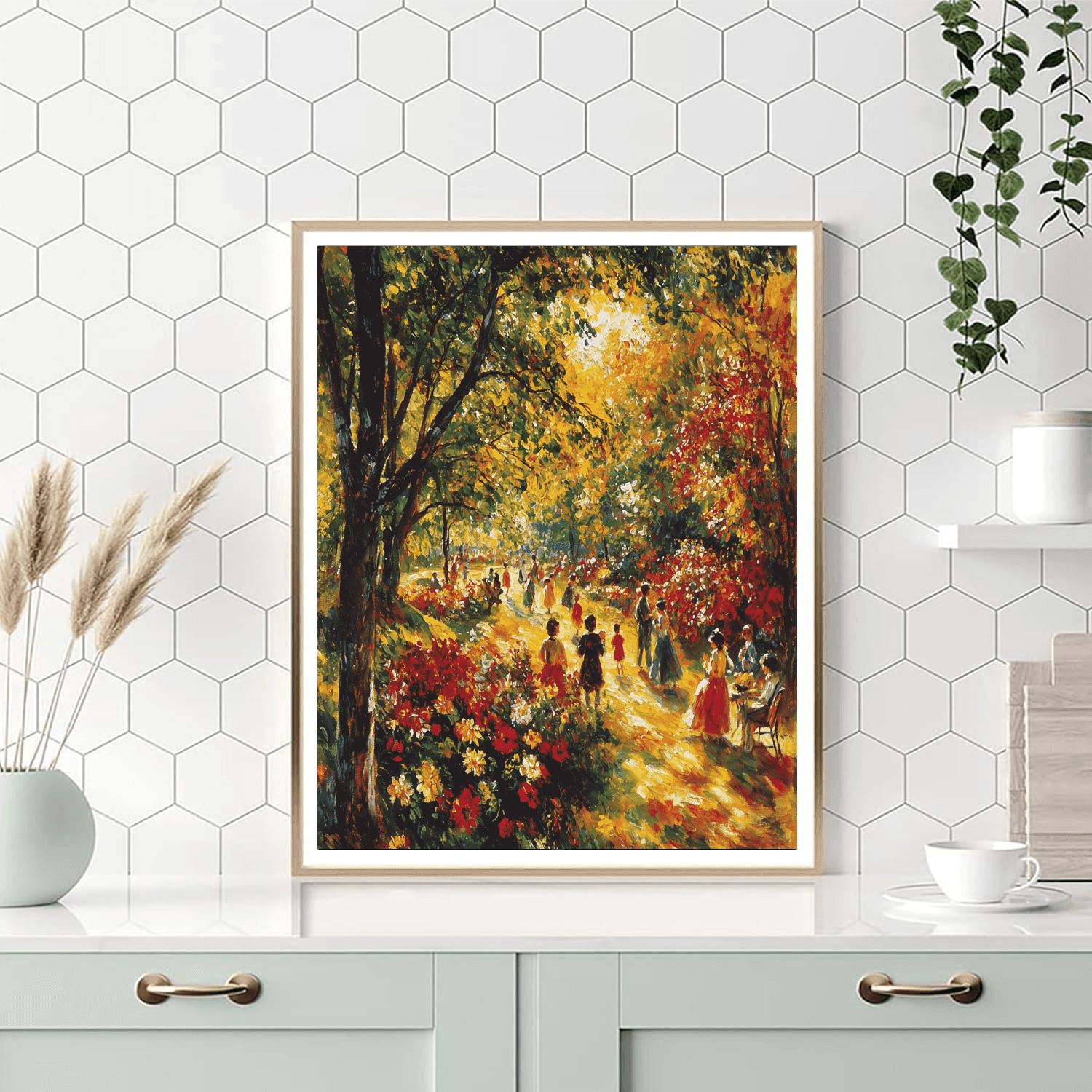 Pierre-Auguste Renoir Inspired Sunny Afternoon  Paint By Numbers