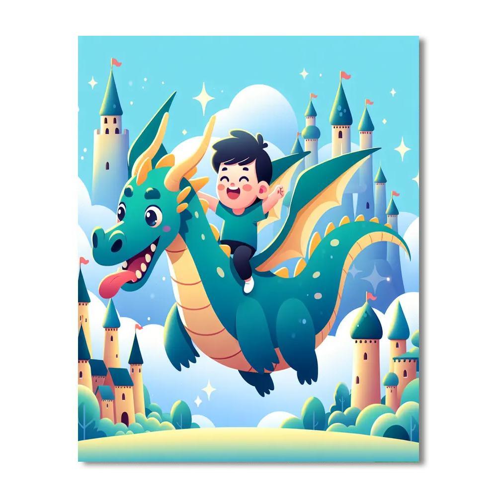 Dragon Quest Expedition Paint By Number