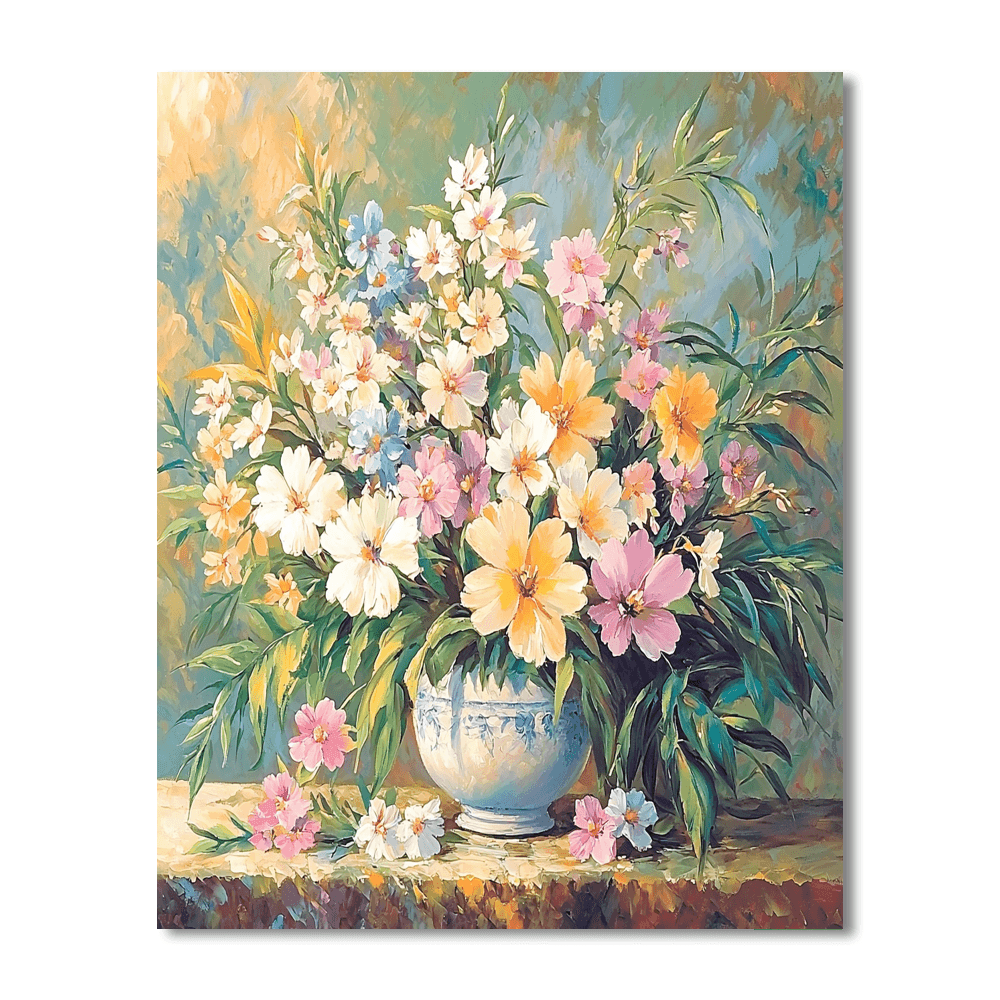Renoir Inspired Whispers Of Spring  Painting By Numbers Kit