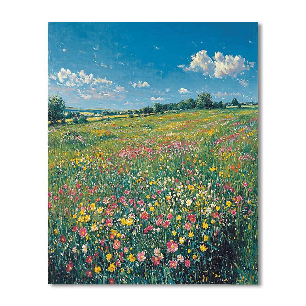 Constable Inspired Whispers Of The Meadow  Painting By Numbers Kit
