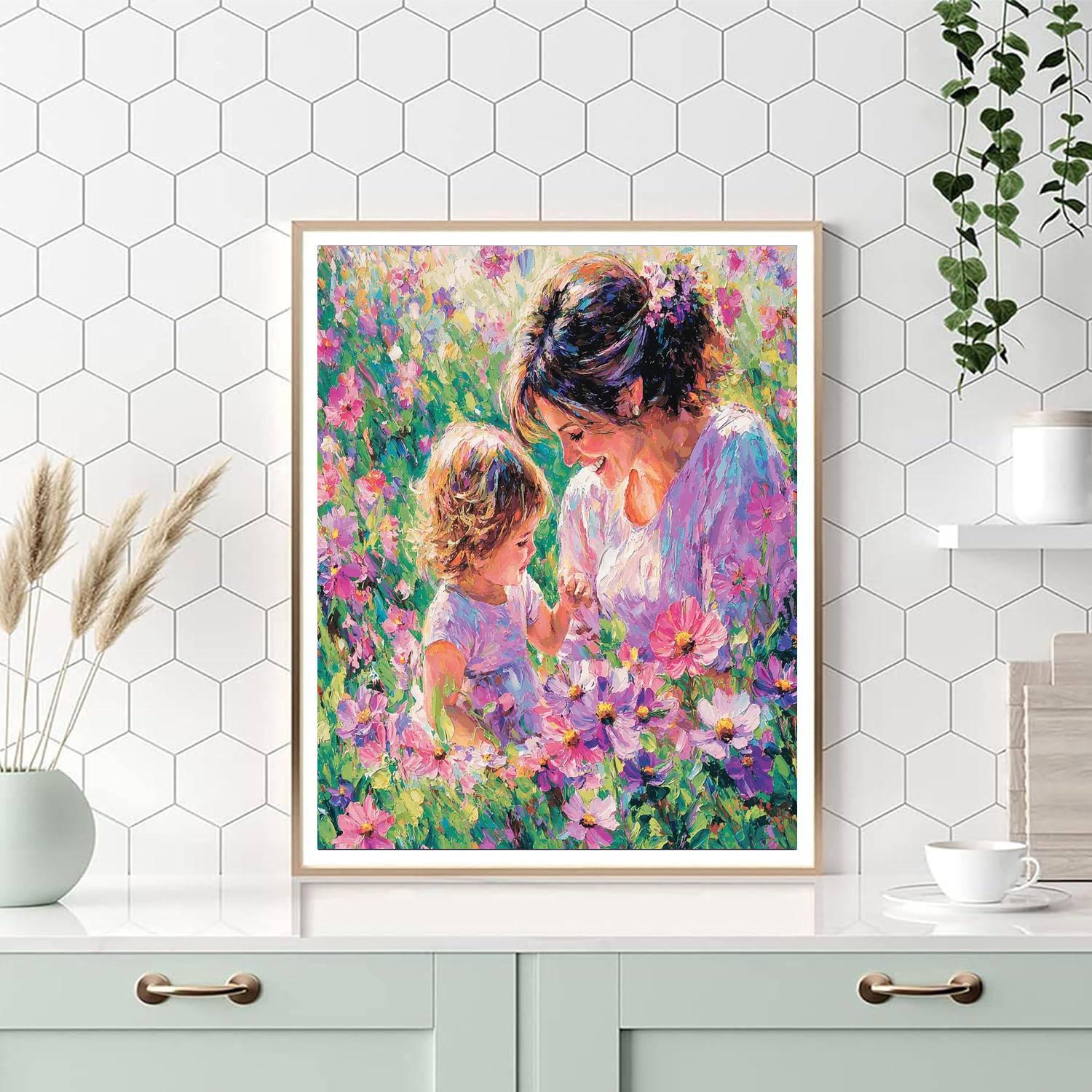 Forever Blossoming DIY Paint By Numbers