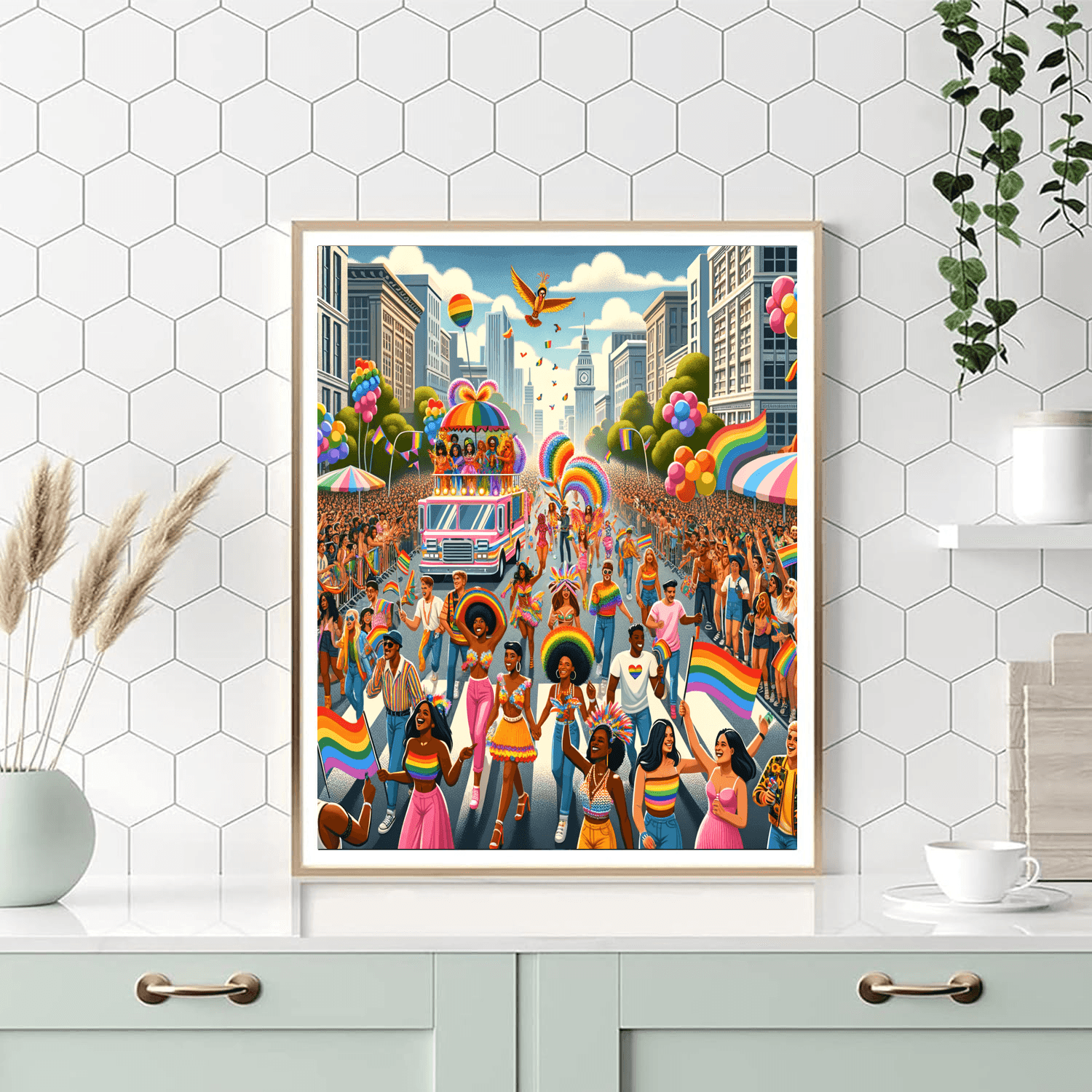 San Francisco Pride - Usa Painting Number Kit