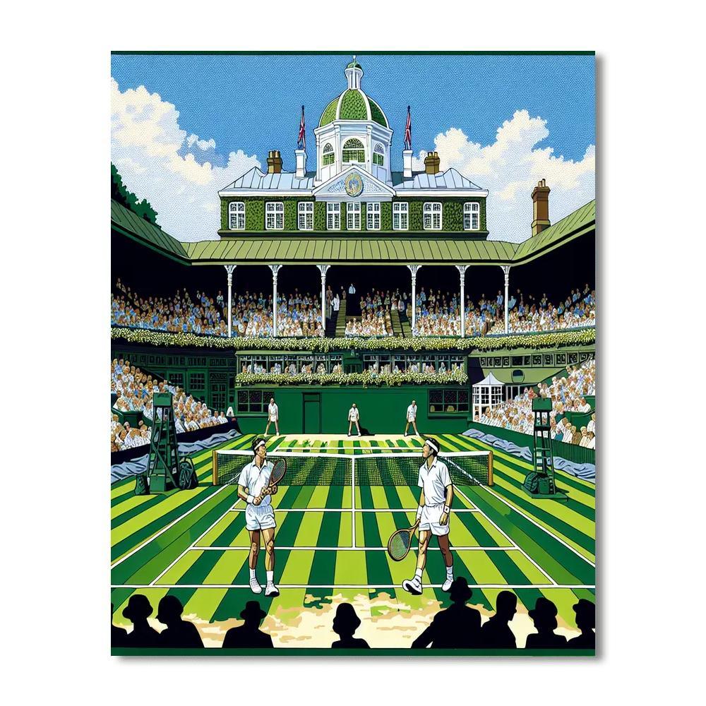 Wimbledon Tennis Championships - London, Uk Paint By Numbers