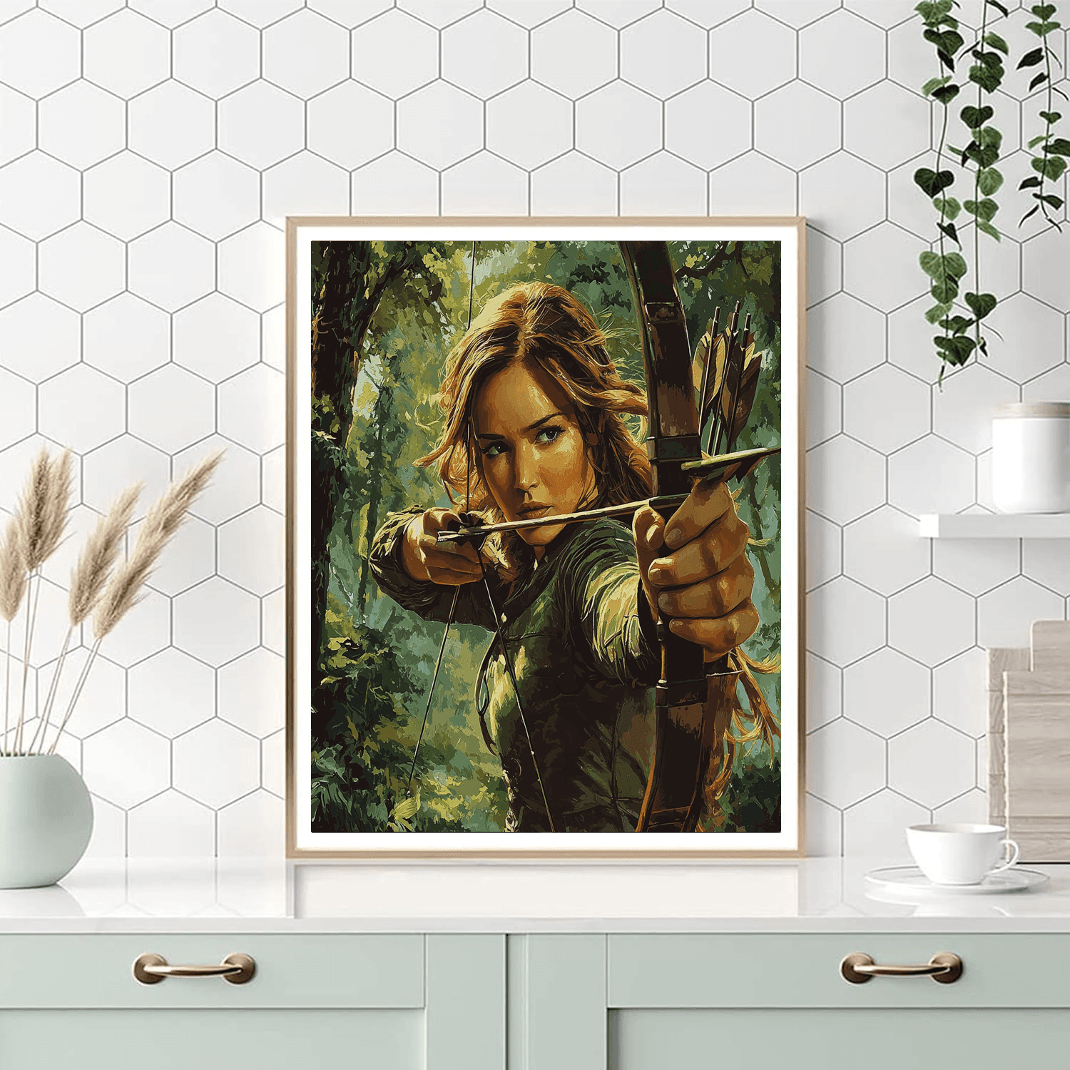 Jennifer Lawrence: Hunger Games To Silver Linings Paint By Number