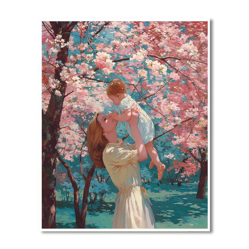 Cherished Blossoms Paint By Number