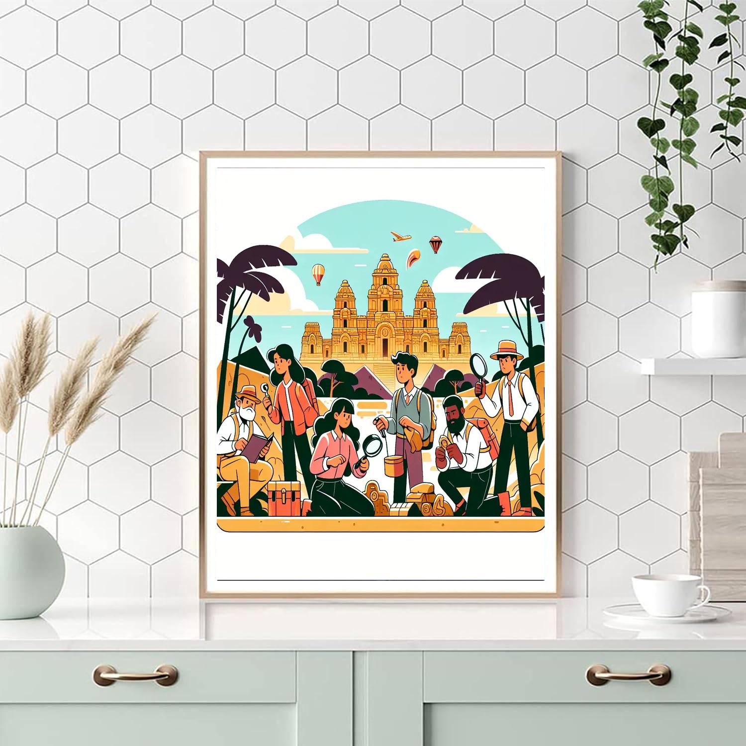 Ancient Inca Expedition DIY Paint By Numbers