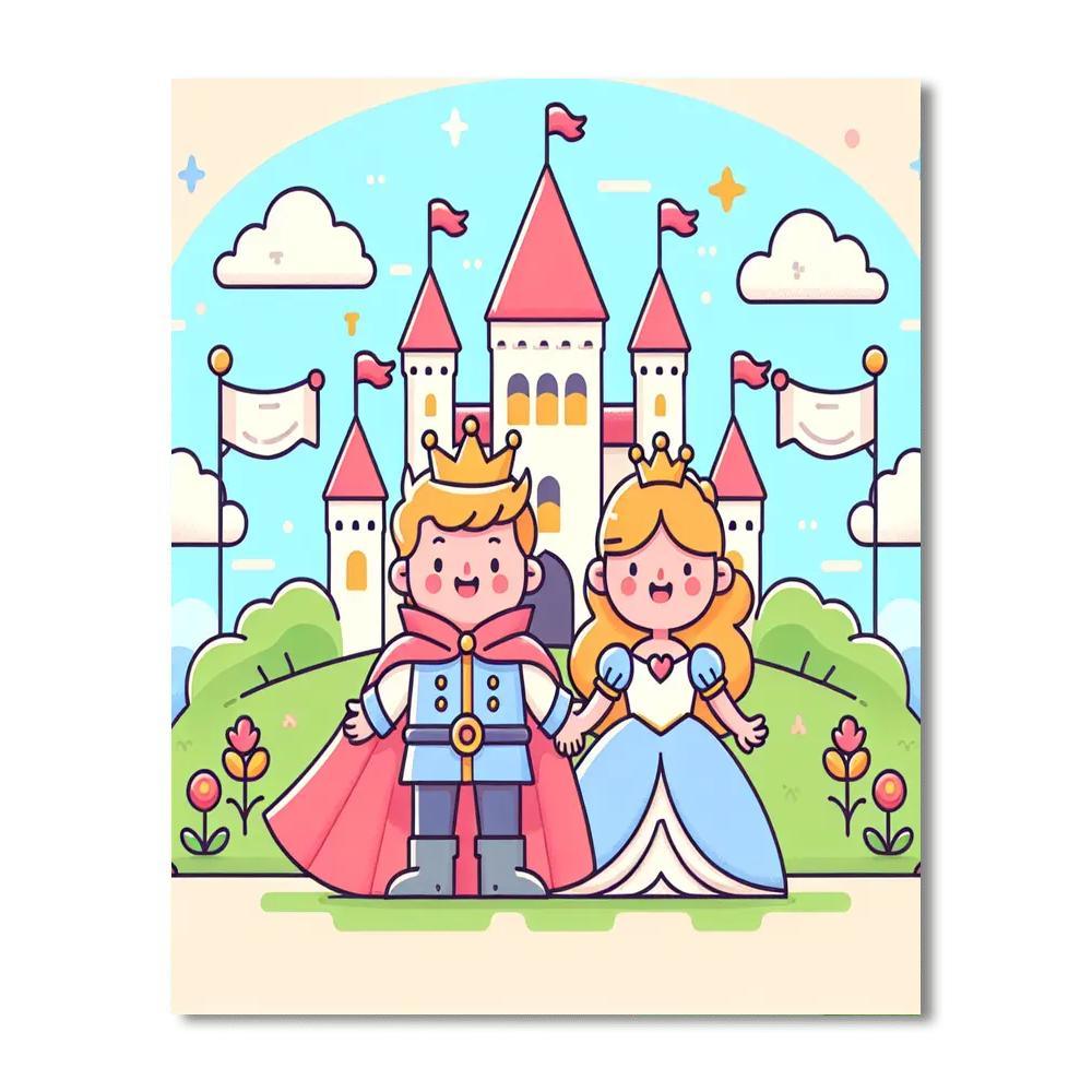 Royal Enchantment Paint By Numbers Art