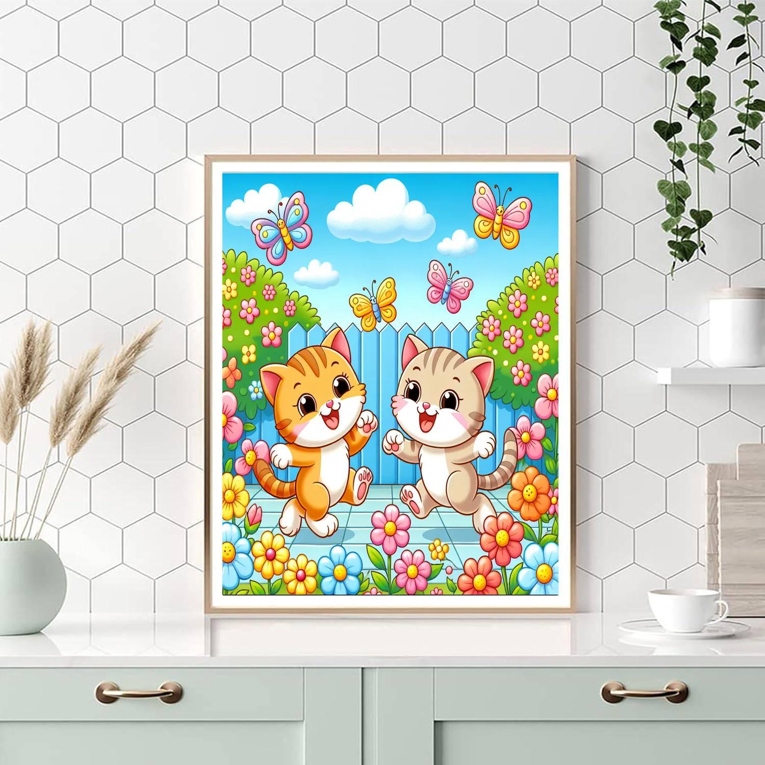 Adventures With Kittens Paint By Color