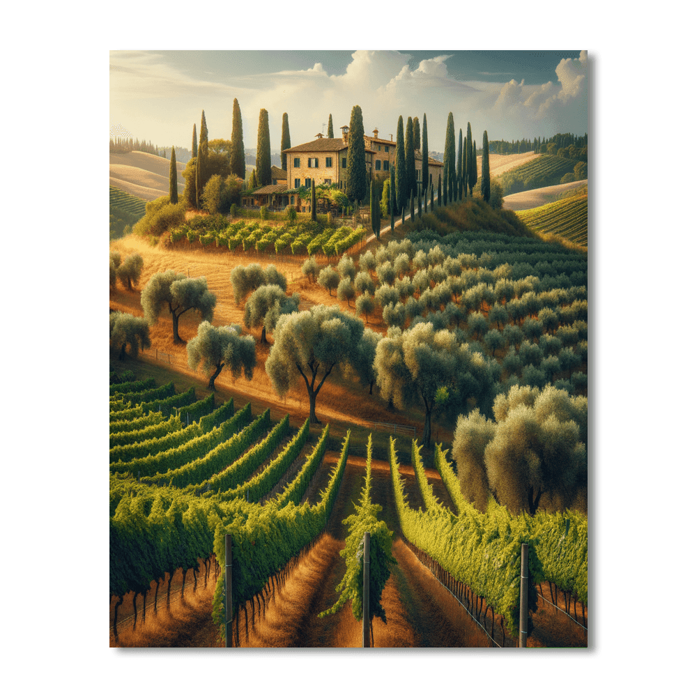 Italian Charm Painting Number Kit