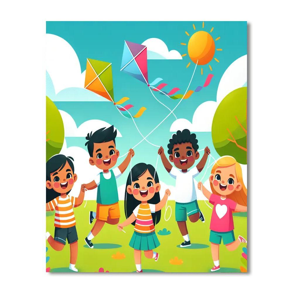 Daring Adventures In The Sky Paint By Numbers Kits